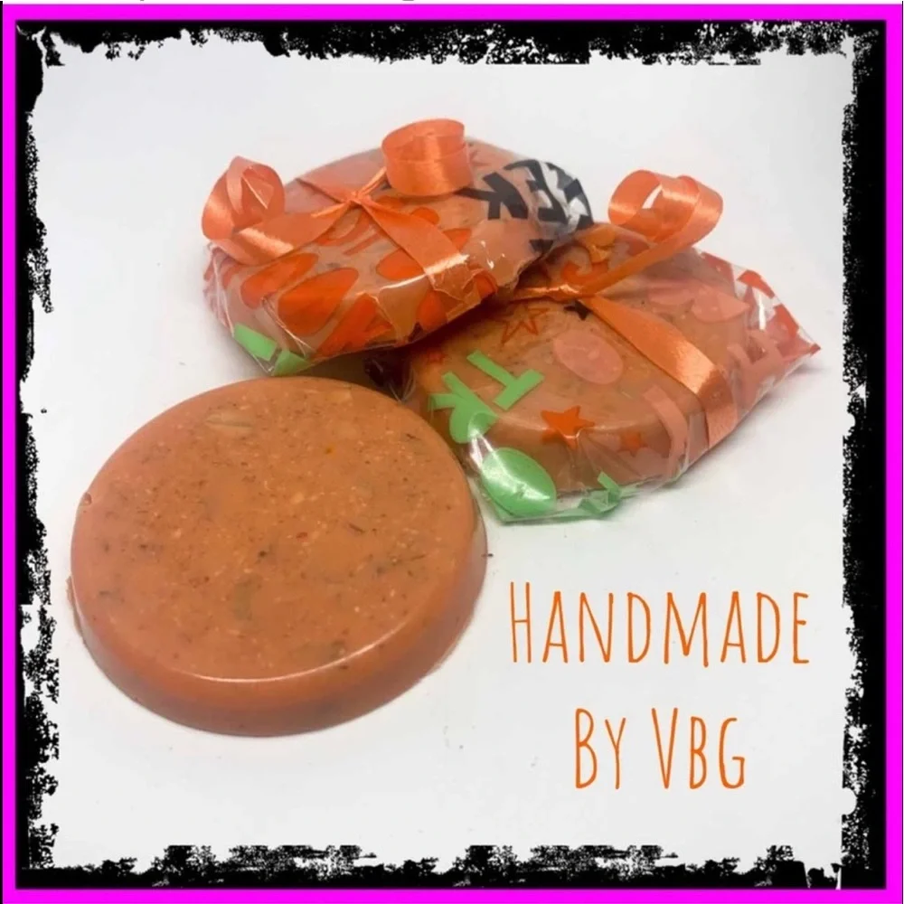 Handmade VBG Toasted Almond Pumpkin Patch Organic Oatmeal Soap (PRICE FIRM)